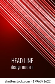 Resumen de fondo geométrico, líneas brillantes y hexágonos. Diseño de folletos, presentación, afiche, volante, impresión, publicidad, sitio web de banners Ilustración vectorial