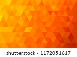 Abstract geometric background.  Gold autumn polygonal vector
