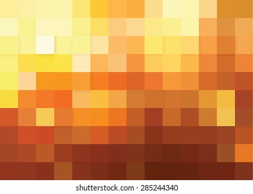 Abstract geometric background. Gold mosaic. Vector illustration