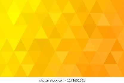 Abstract geometric background.  Gold polygonal vector
