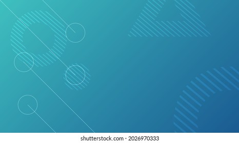 abstract geometric background with gradient