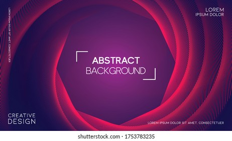 Abstract geometric background with gradient color