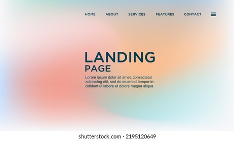 ABSTRACT GEOMETRIC BACKGROUND GRADIENT COLOR WITH COPY SPACE AREA DESIGN VECTOR TEMPLATE GOOD FOR MODERN WEBSITE, WALLPAPER, COVER DESIGN 