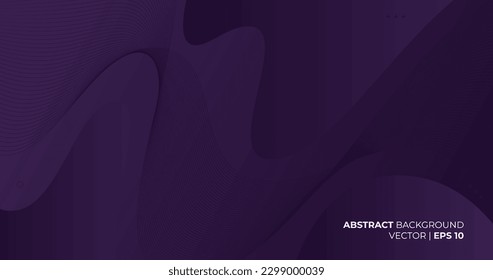 Abstract geometric background with gradient color. Vector