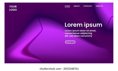 ABSTRACT GEOMETRIC BACKGROUND GRADIENT LIQUID COLOR DESIGN VECTOR TEMPLATE FOR WALLPAPER, COVER DESIGN, HOMEPAGE DESIGN