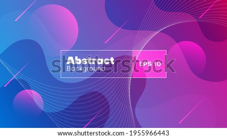 abstract geometric background with gradient purple and pink color