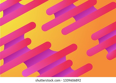 Abstract geometric background gradient shapes composition