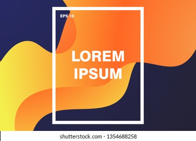 Abstract  geometric background gradient shapes composition