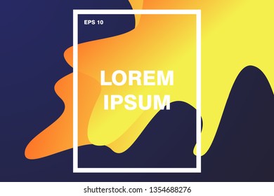 Abstract  geometric background gradient shapes composition