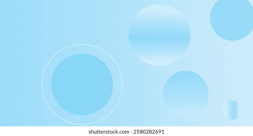 Abstract geometric background gradient soft light blue bokeh for Graphic Business background hitech technology digital design illustration web template