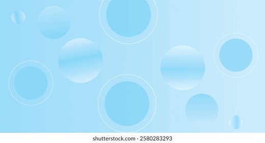 Abstract geometric background gradient soft light blue bokeh for Graphic Business background hitech technology digital design illustration web template