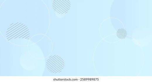 Abstract geometric background gradient soft light blue bokeh for Graphic Business background hitech technology digital design illustration web template background backdrop desktop wallpaper bubbles