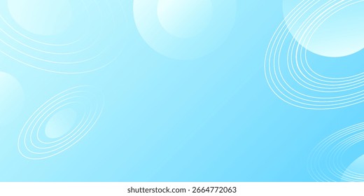 Abstract geometric background gradient soft light blue like a saturnus for Graphic. Perfect for web template. Vector illustration wallpaper 3D.
