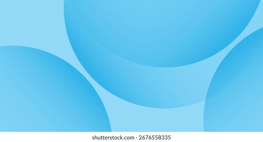 Abstract geometric background gradient soft light blue simple art good light