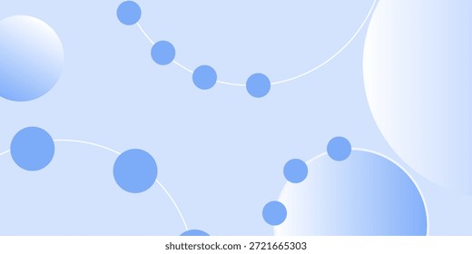 Abstract geometric background gradient soft light blue bokeh for Graphic Business background hitech technology digital design illustration web template background backdrop desktop wallpaper bubbles

