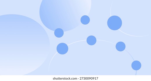 Abstract geometric background gradient soft light blue bokeh for Graphic Business background hitech technology digital design illustration web template background backdrop desktop wallpaper bubbles

