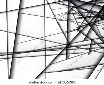 Abstract geometric background. Gradientes, polygones and lines for design backdrop vector.