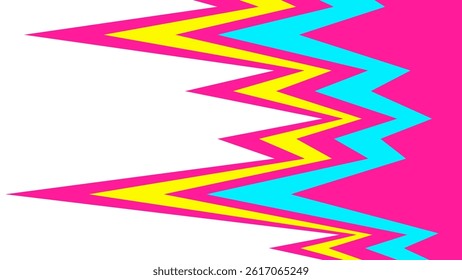 abstract Geometric background. Geometric Graph background. zig zag background. Geometric Mountain Landscape background.