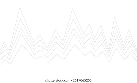 abstract Geometric background. Geometric Graph background. zig zag background. Geometric Mountain Landscape background.