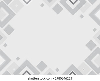 Abstract geometric background gray pattern, mosaic template, banner design, triangle and square shapes with copy space, black and white colors, modern layout, concept with place for text