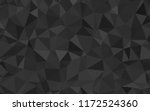 Abstract geometric background. Gray polygonal vector