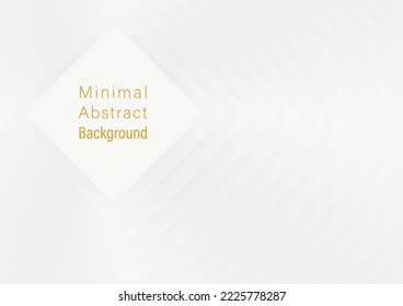 Abstract geometric background, gray and white gradient, multilayer square shape, vector background illustration template for website, banner, backdrop, poster