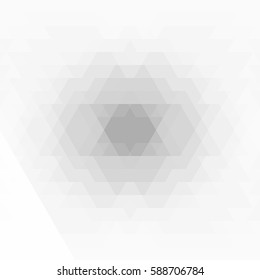 Abstract geometric background. Grayscale geometric shapes. Futuristic geometric pattern. Vector
