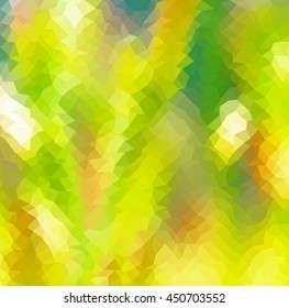 abstract geometric background in green color