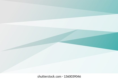 Abstract geometric background green gradient color in lowpoly design style - vector illustration