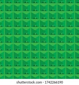Fondo geométrico abstracto. Verde. Textura sin inconvenientes.
