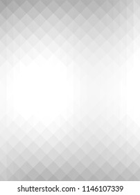 Abstract geometric background with grey and white color tone triangle shapes.