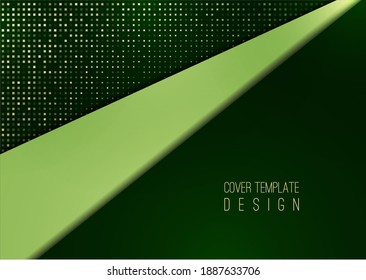 Abstract geometric background, halftone dots, polygonal style. The best design for your advertisement, poster, banner. Vector illustration