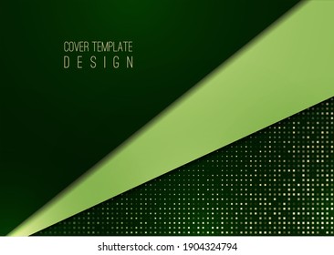 Abstrakter geometrischer Hintergrund, Halbtonpunkte, polygonaler Stil. Das beste Design für Ihre Werbung, Poster, Banner. Vektorgrafik