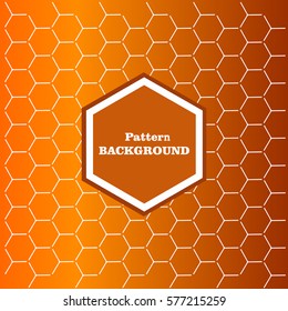 Abstract geometric background, hexagon, honeycomb background