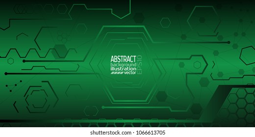 Abstract geometric background from hexagons stripes vector lines for splash