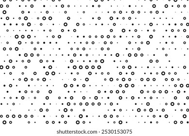 Abstract geometric background with holed dot pattern