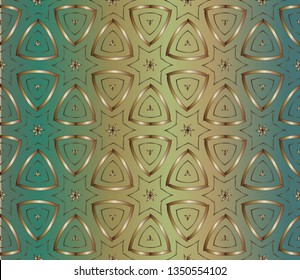 Abstract geometric background illustration, fabric textile pattern. 
Luxury vector pattern.
