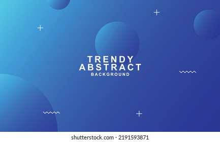 Abstract geometric background illustration for poster design. Modern and minimalist wallpaper in Memphis style. Trendy Aesthetic copy space for presentation cover template