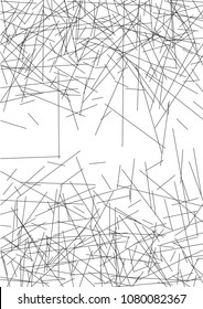 Abstract geometric background. Installed isolated lines. The effect of motion for your design. Black lines on a white background.Dinamic lines or rays.Vector.EPS10