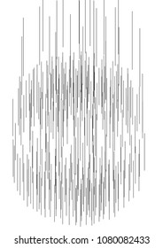 Abstract geometric background. Installed isolated lines. The effect of motion for your design. Black lines on a white background.Dinamic lines or rays.Vector.EPS10