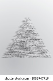 Abstract geometric background. Installed isolated lines. The effect of motion for your design. Black lines on a white background.Dinamic lines or rays.Vector.EPS10