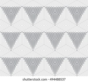 abstract geometric background with isometric cubes