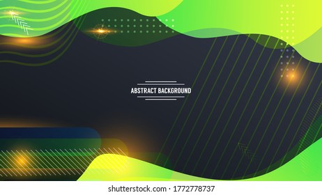 Abstract geometric background with light and gradient color