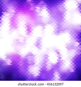 Abstract geometric background with light pattern. Backdrop color graphic abstract triangle background. Modern decoration shape triangle geometric abstract background with rhombus design.