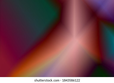 Abstract geometric background with light reflections that is very elegant, the background is filled with a mixture of many colors depicting modern technology