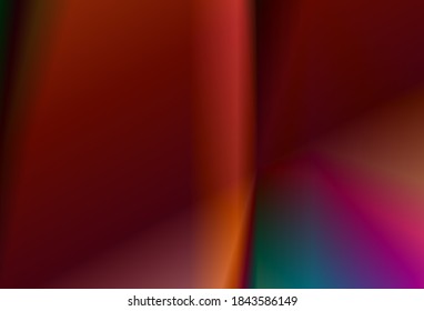 Abstract geometric background with light reflections that is very elegant, the background is filled with a mixture of many colors depicting modern technology