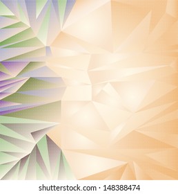 abstract geometric background in light shades