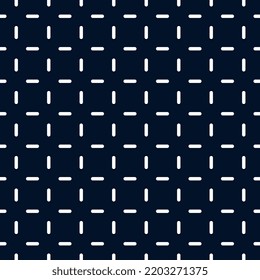 Abstract geometric background line shapes pattern classic blue white colours motif vintage design. Vector graphic digital illustration, high resolution image.