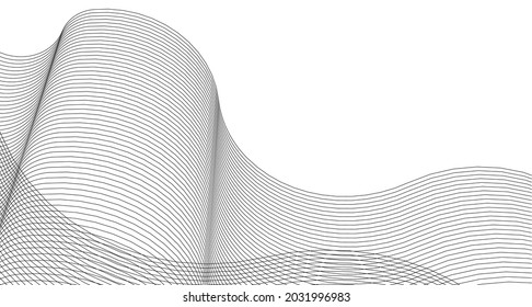  abstract geometric background linear structure 3d rendering
