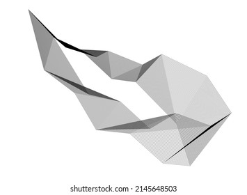 abstrakter geometrischer Hintergrund mit Linien